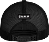 Yamaha Apparel Motorcycle Patch Hat, Black, Curved Bill, NP21A-H2740