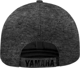 Yamaha Apparel Yamaha Velcro Hat, Dark Gray, Curved Bill, Model NP21A-H2736