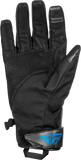 FLY RACING 3X Title Long Gloves Blue/Black/Light Blue 371-06183X