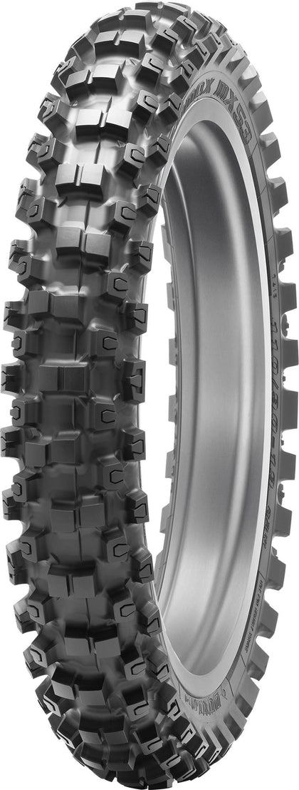 Dunlop Geomax MX53 Rear Tire 110/90-19 for Off-Road and Trail Riding