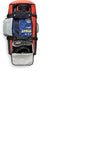 USWE 150L Buddy Athlete Gear Trolley Bag, Model 415004935, Black/Red