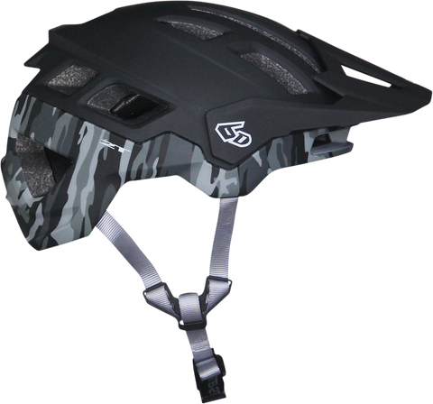 6D HELMETS ATB-2T Helmet - Ascent - Black/Camo Matte - XL/2XL 23-0018