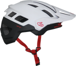 6D HELMETS ATB-2T Helmet - Ascent - White/Black Matte - XS/S 23-0024