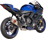 AKRAPOVIC Racing Line Exhaust System - Titanium - Yamaha R7 S-Y7R12-APT