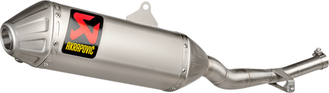 AKRAPOVIC Slip-On Line Muffler - Titanium S-H3SO10-BNTA