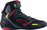 Alpinestars Faster-3 Rideknit Shoes Black/Red/Yellow, US 11, EU 44 – Part 251031913611