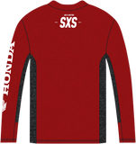 Honda Apparel Honda Talon Long-Sleeve T-Shirt, Red, Medium, Part Number NP21S-M2483-M
