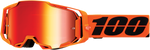 100% Armega Goggle - CW2 - Red Mirror Lens 50005-00012