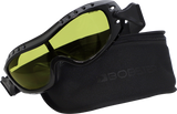Bobster Night Hawk Goggle Gloss Black with Yellow Lens, Model BHAWK01Y