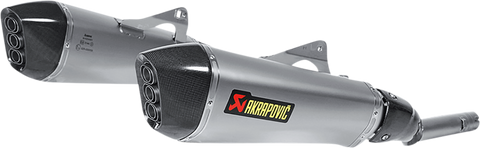 AKRAPOVIC Slip-On Line Muffler - Titanium S-B16SO4-HZAAT