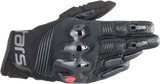 Alpinestars Halo Motorcycle Gloves Black 3XL, Part Number 3504822-10-3X