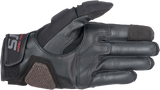 Alpinestars Halo Motorcycle Gloves Black 3XL, Part Number 3504822-10-3X
