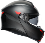 AGV Tourmodular Helmet - Frequency - Matte Gunmetal/Red - 2XL 211251F2OY00516