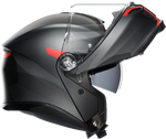 AGV Tourmodular Helmet - Frequency - Matte Gunmetal/Red - 2XL 211251F2OY00516