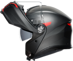 AGV Tourmodular Helmet - Frequency - Matte Gunmetal/Red - 2XL 211251F2OY00516