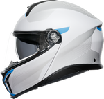 AGV Tourmodular Helmet - Frequency - Light Gray/Blue - 2XL 211251F2OY00616