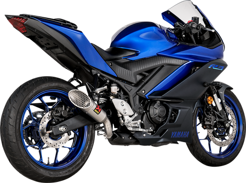 AKRAPOVIC Slip-On Line Muffler - Titanium End Cap S-Y3SO6-IVOSS