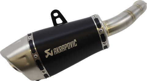 AKRAPOVIC Slip-On Muffler - Titanium S-H125SO4-ASZTBL