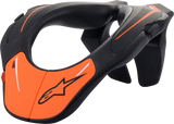 ALPINESTARS Youth Neck Support - Black/Orange - One Size 6540118-14-OS