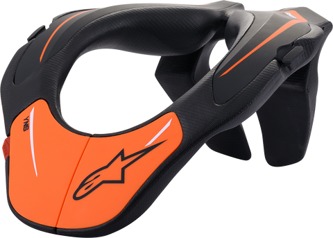 ALPINESTARS Youth Neck Support - Black/Orange - One Size 6540118-14-OS
