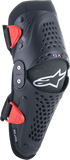 ALPINESTARS Youth SX-1 Knee Protectors - Black/Red - Small/Medium 6546319-13-SM