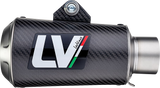 LEOVINCE LV-10 Carbon Fiber Slip-On Muffler 15242CU