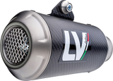 LEOVINCE LV-10 Carbon Fiber Slip-On Muffler 15242CU