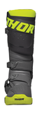 THOR Radial Motorcycle Boots Gray/Fluorescent Yellow, US 7 / EU 40.5, Part Number 3410-2745