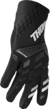THOR Women's Spectrum Gloves Black/White Medium, Part Number 3331-0231