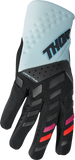 THOR Women's Spectrum Gloves, Black/Light Mint, XL, Part Number 3331-0237