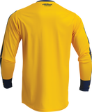 THOR Hallman Differ Roosted Jersey Lemon/Navy Medium 2910-7122