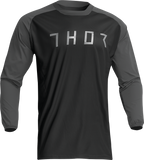 THOR Terrain Jersey Black/Charcoal Medium 2910-7161