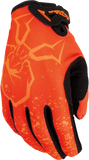 MOOSE OFFROAD Youth SX1 Gloves Orange Large 3332-1756