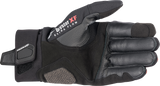 Alpinestars Hyde XT DrystarXF Motorcycle Gloves, Black/Bright Red, Medium, 3522523-1303-M