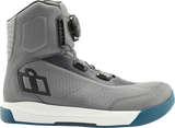 ICON 7 Overlord Vented Boots, Gray, Model 3403-1268