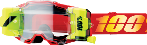 100% Armega Forecast Goggle - Roll-Off - Nuketown - Clear Lens 50006-00004