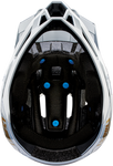 100% Trajecta Helmet - Fidlock - Ranelagh - Silver - Large 80003-00015