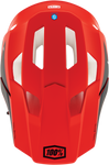 100% Trajecta Helmet - Fidlock - Cargo - Fluo Red - Medium 80003-00010