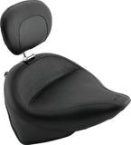 Mustang Motorcycle 17.5-Inch Wide Touring Solo Seat with Driver Backrest, Model 79487