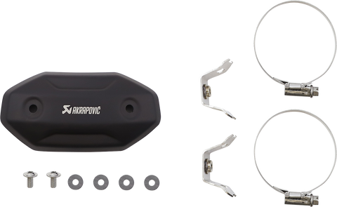 AKRAPOVIC Heat Shield for Racing Line Exhaust - Stainless Steel P-HST6R1