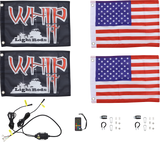 WHIPITLIGHTRODS 6-Foot Chase LED Light Rod Whip with Quick Disconnect, QD-CHSBTR-162