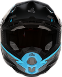 6D HELMETS ATR-1 Helmet - Stealth - Cyan - XS 10-4624