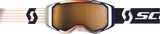 SCOTT Prospect Amplifier Goggles Blue/White with Gold Chrome Works Lens, Model 285536-1006324