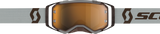 SCOTT Prospect Amplifier Motocross Goggles, Gray/Brown with Gold Chrome Works Lens, Part Number 285536-7430324