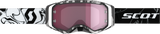 SCOTT Prospect Amplifier Goggles, Marble Black/White with Rose Works Lens, Model 2855367082352