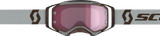 SCOTT Prospect Amplifier Motocross Goggles, Gray/Brown with Rose Works Lens, Model 285536, Part Number 7430352