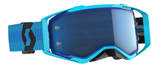 SCOTT Prospect Blue and Black Goggles with Blue Chrome Works Lens, Model 272821-1034349