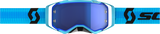 SCOTT Prospect Blue and Black Goggles with Blue Chrome Works Lens, Model 272821-1034349