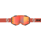 SCOTT Fury Goggle Orange/Gray with Orange Chrome Works Lens, Model 272828-1011280