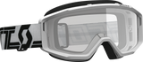 SCOTT Primal Goggle White/Black with Clear Works Lens, Part Number 2785981035043